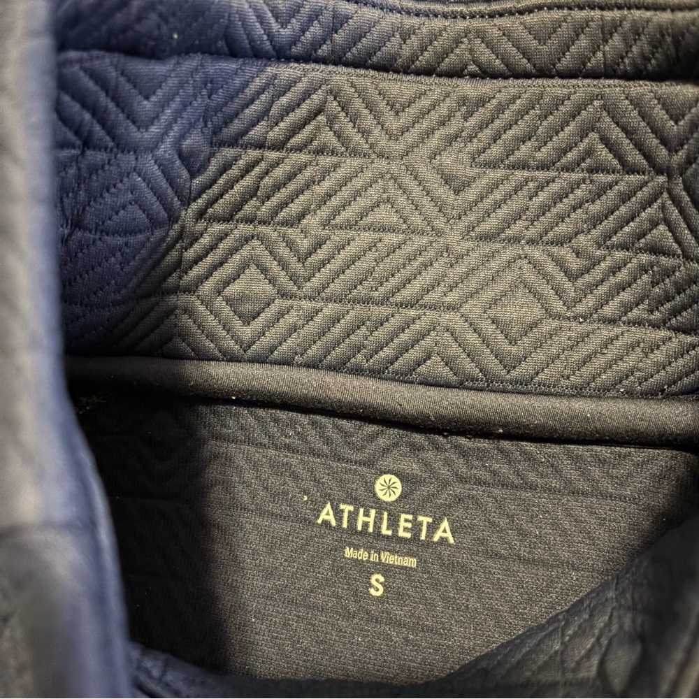 Athleta Jacquard Elevation Pullover Asymmetric Tu… - image 4